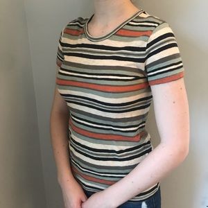 Madewell Striped Short Sleeve Tee XXS